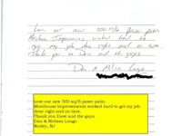 Hand-written-testimonials Gallery