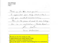 Hand-written-testimonials Gallery
