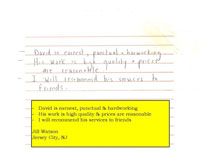 Hand-written-testimonials Gallery